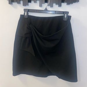 High rise black a-line skirt from Aqua size M